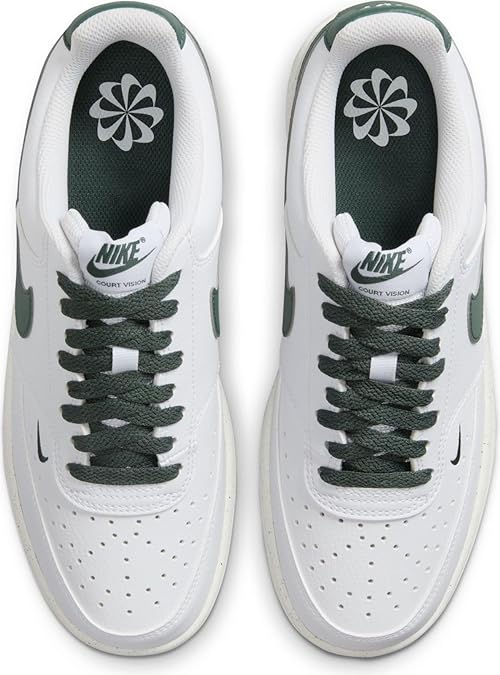 Women’s Nike Court Vision LO NN Size 7.5 / White / Green