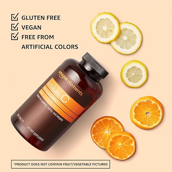 Amazon Elementes Vitamin C 1000mg  300Tablets