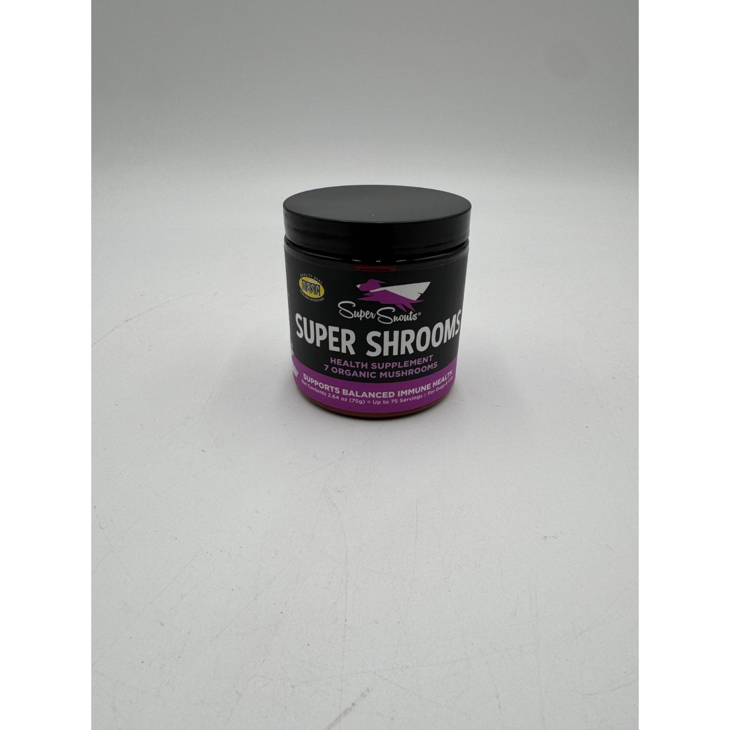 Super Snouts Super Shrooms Mushroom Health Supplement for Dogs & Cats 2.64 Oz