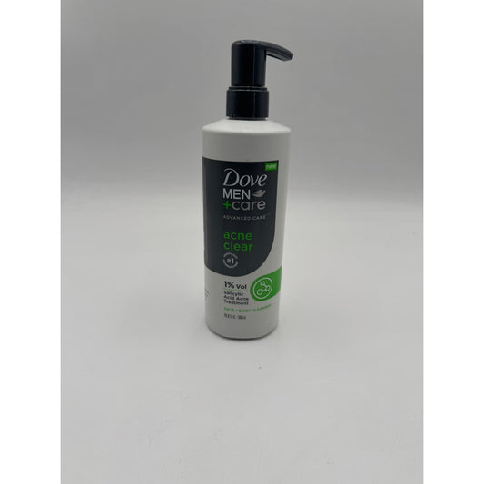 Dove Men+Care Advanced Care Acne Clear Face and Body Cleanser - 16.9 Fl Oz