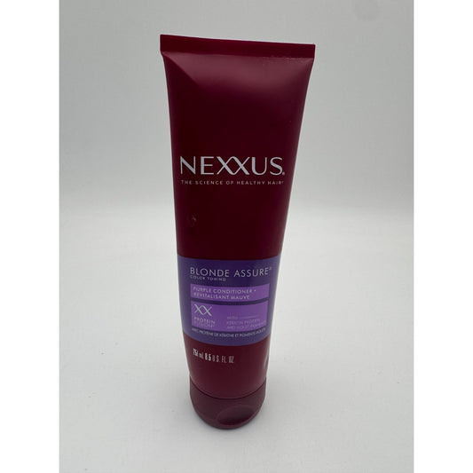 Nexxus Blonde Assure Purple Conditioner Hair Color Protein Fusion - 8.5 Fl Oz