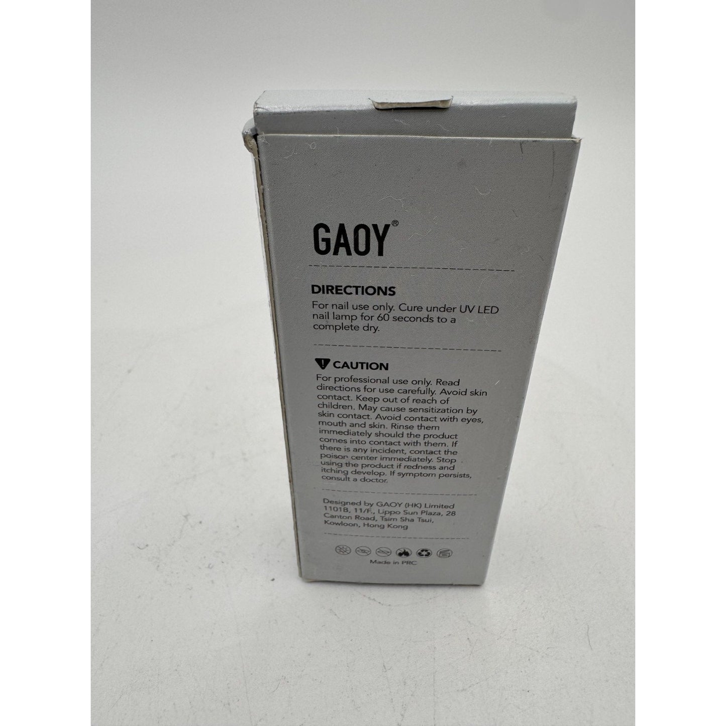 GAOY UV Glue Gel Polish for Acrylic Nails Tips Long-Lasting 16 ml (0.54 Fl oz)