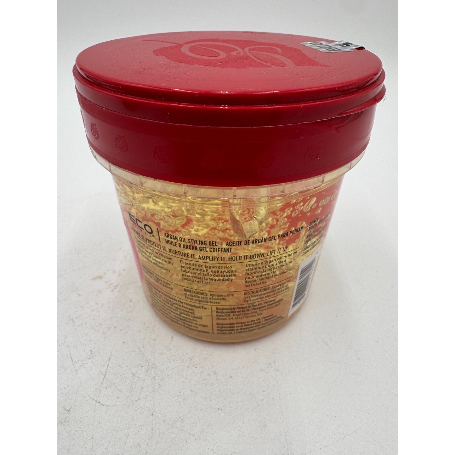 Eco Style Argan Oil Max Hold Professional Styling Gel Nourishes & Repairs 16 oz