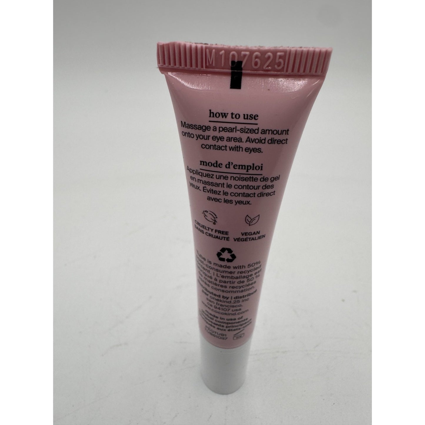 Cocokind Peptide Fine Line Eye Gel Lightweight & Hydrating Fine Line 0.5 Fl Oz