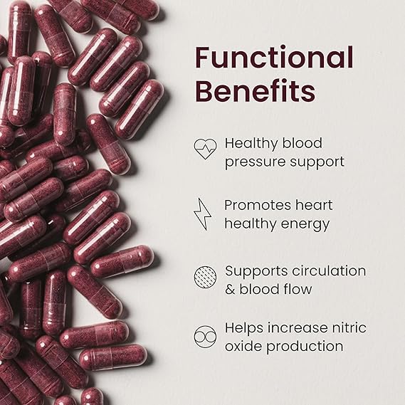 Super Beets Blood Pressure Support  90 capsules