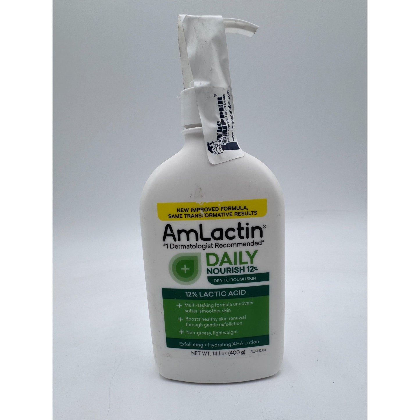 AmLactin Daily Nourish 12% Lactic Acid Exfoliating+Hydrating AHA Lotion 14 fl oz