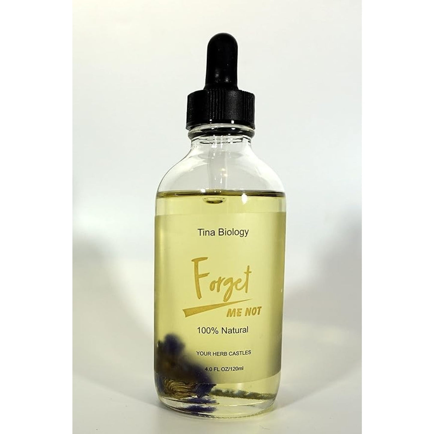 Tina Biology Forget Me Not Natural Herbal Castles Oil Acne Care Treatment 4 Oz