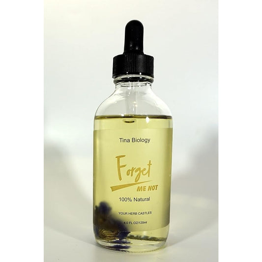 Tina Biology Forget Me Not Natural Herbal Castles Oil Acne Care Treatment 4 Oz