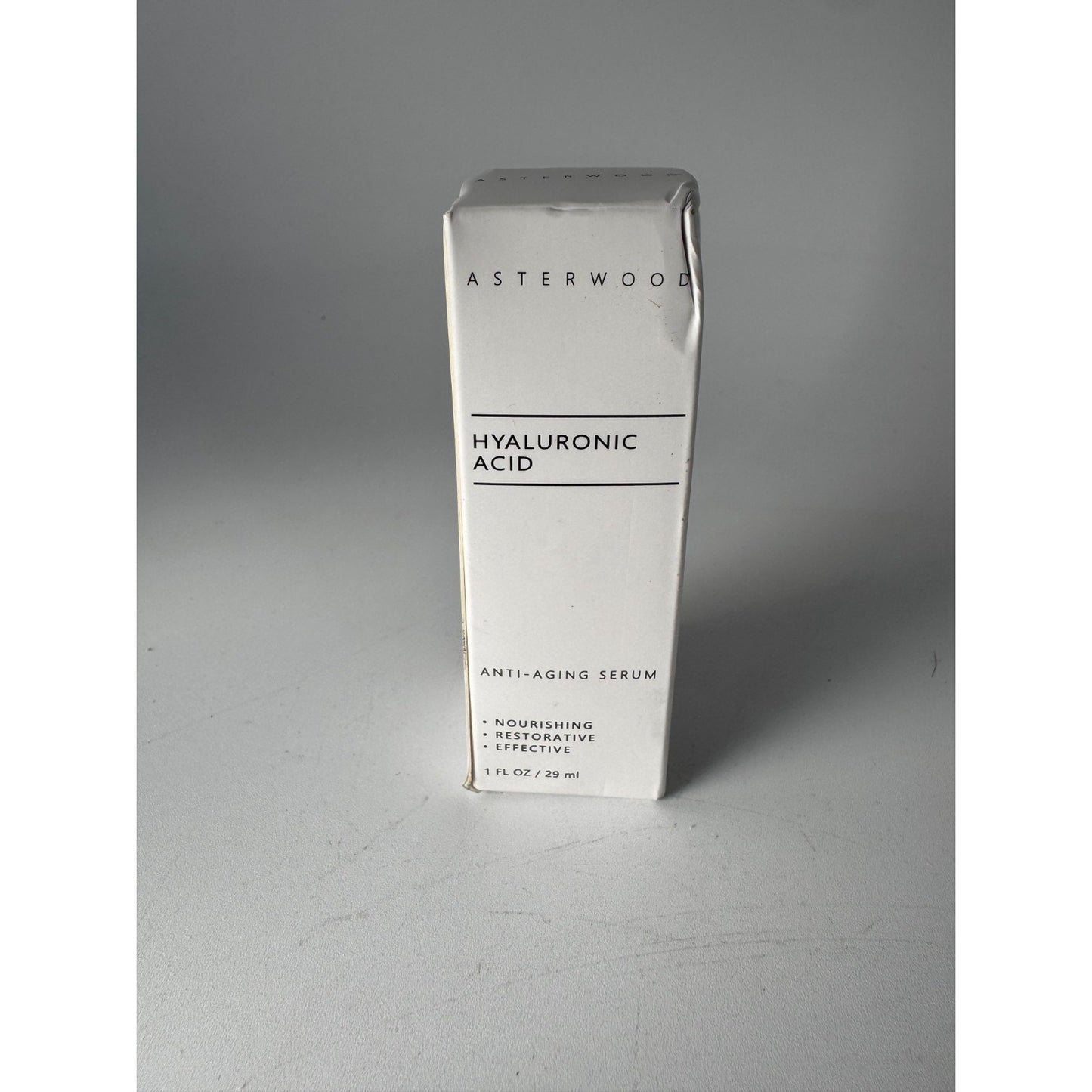 Asterwood Hyaluronic Acid Anti-Aging Serum Hydrating Face Plumping 1 fl oz 29ml