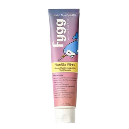 Fygg Vanilla Vibes Nano Hydroxyapatite Kids Toothpaste Fluoride Free - 4Oz