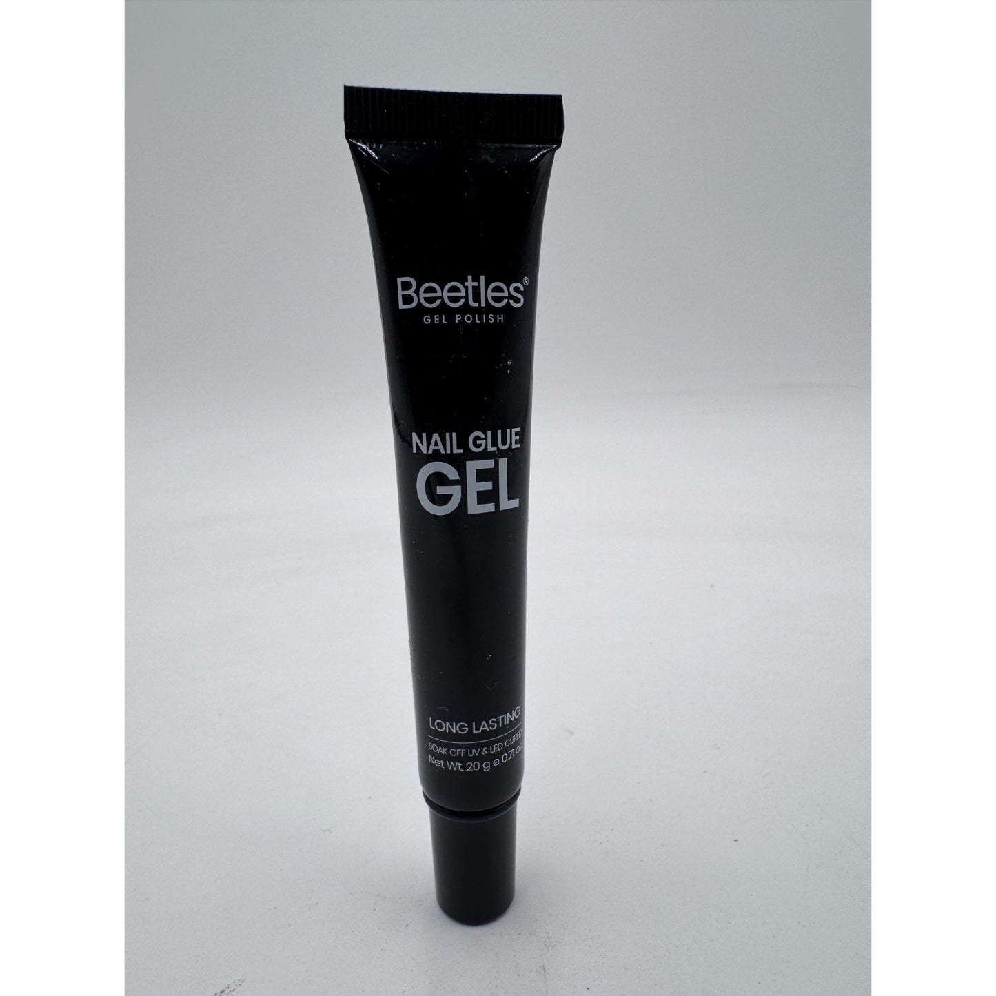 Beetles Gel Polish Nail Glue Gel Long-Lasting Soak-Off UV & LED Cured (0.71 Oz)