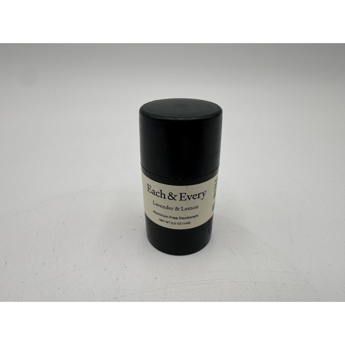 Each & Every Lavender & Lemon Aluminum Free Deodorant for Sensitive Skin 0.5 Oz