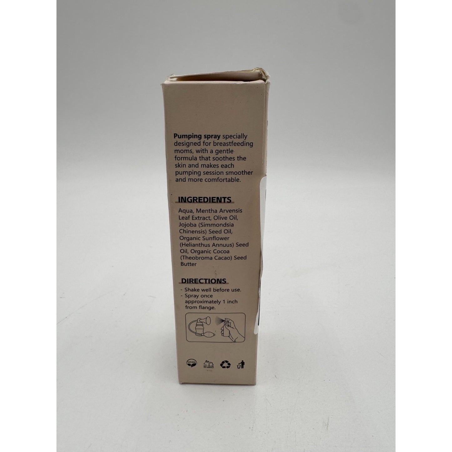 Provspro Pumping Spray for Breast Pump for Reduce Friction Soft & Smooth 4 Fl Oz