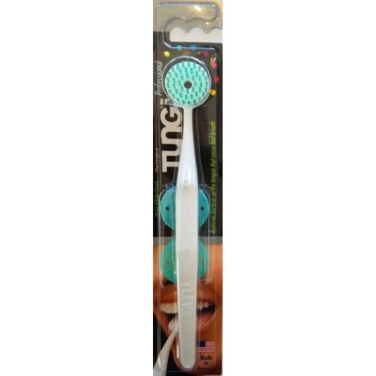Peak Essentials The Original TUNG Soft Brush Tongue Cleaner Eliminate Bad Breath