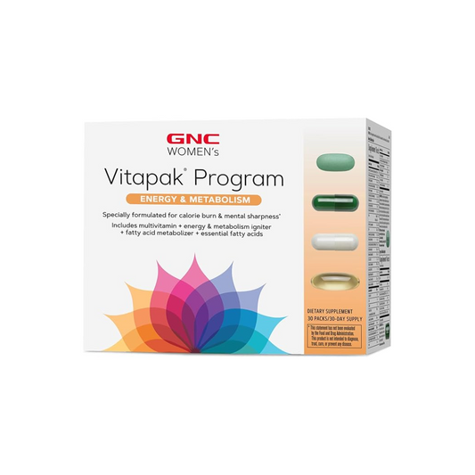 GNC WOMEN's Vitapak Program Energy & Metabollism 30 Packs / 30 Day Supply