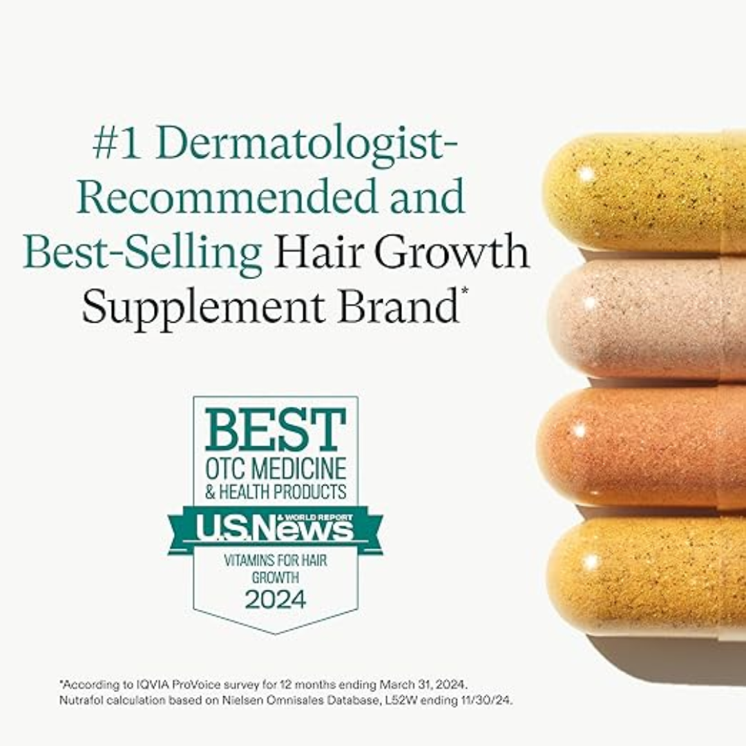 Nutrafol Women’s Balance Hair Growth Nutraceutical – 120 Capsules