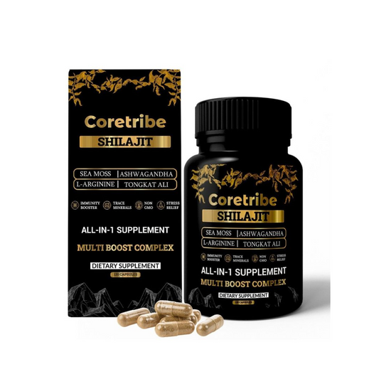 Coretribe Shilajit Multiboost Complex – 120 Capsules