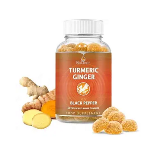 Belive Turmeric Ginger with Black Pepper – 60 Gummies