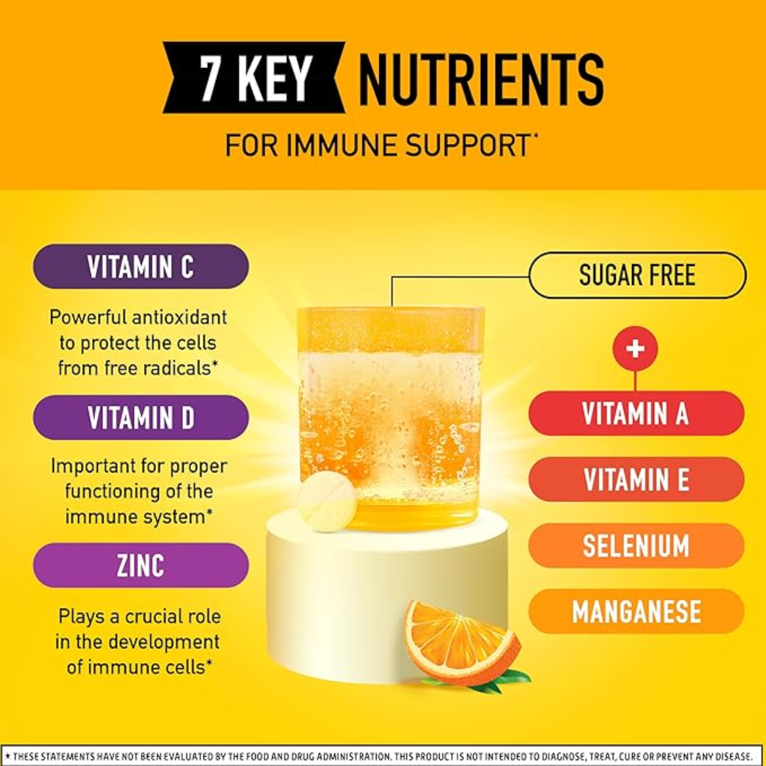 Airborne Immune Support – 30 Tablets | 7 Key Nutrients