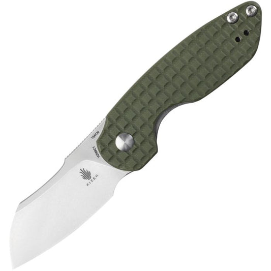 Kizer October Mini Linerlock Green-KIV2569C1