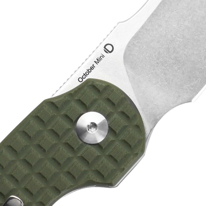 Kizer October Mini Linerlock Green-KIV2569C1