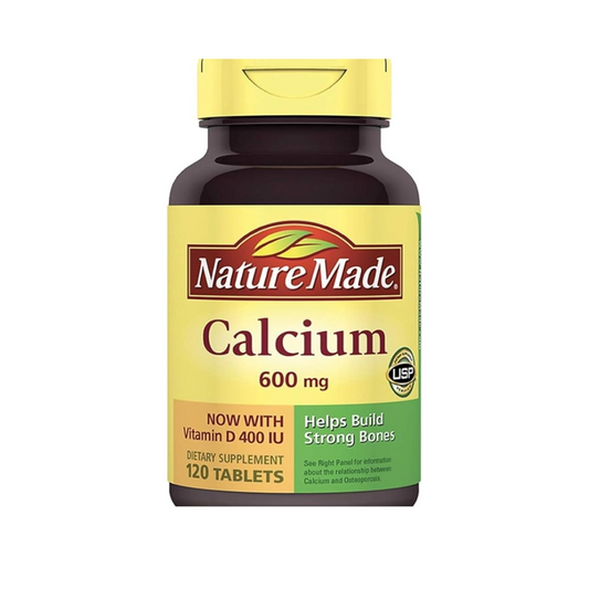 Nature MadeCalcium 600 Mg With D3 120 Tablets