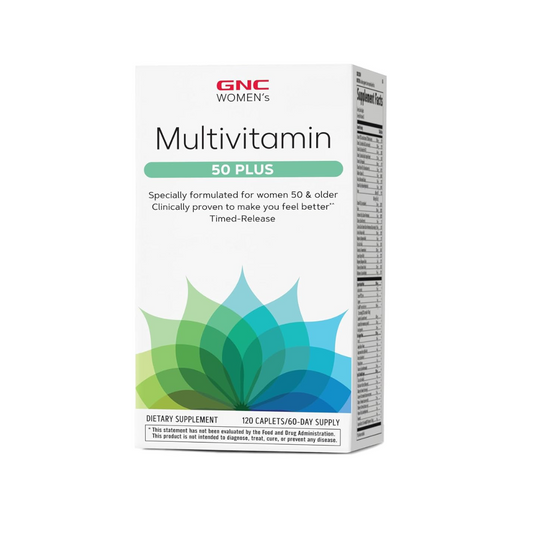 GNC Womens Multivitamin 50 plus 120 Caplets