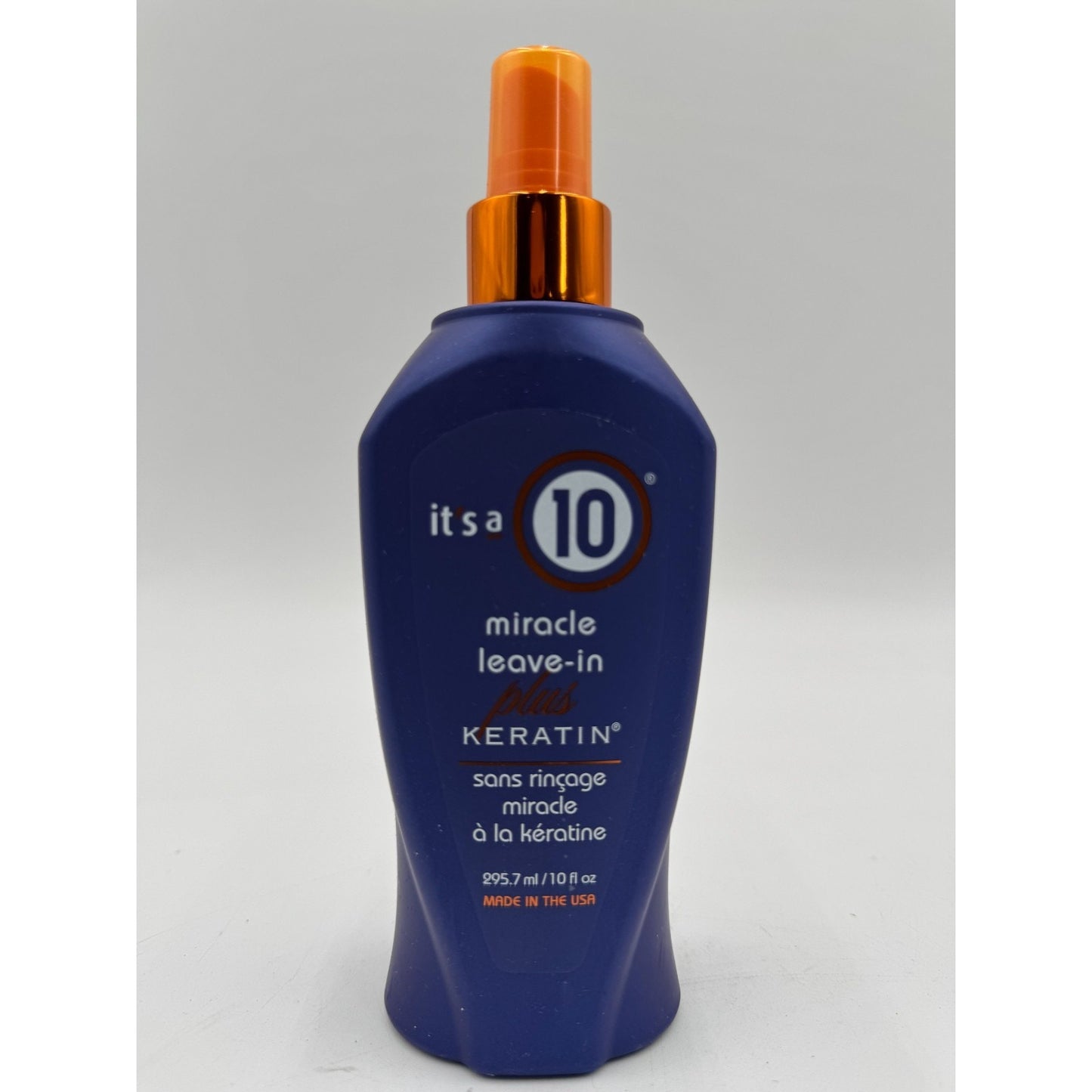 It's a 10 Miracle Leave-In Plus Keratin Heat Protection for All Hair Types 10 Oz