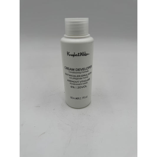 Knight & Wilson Cream Developer Conditioning Formula 6% 20 Vol - 2.7 Fl Oz
