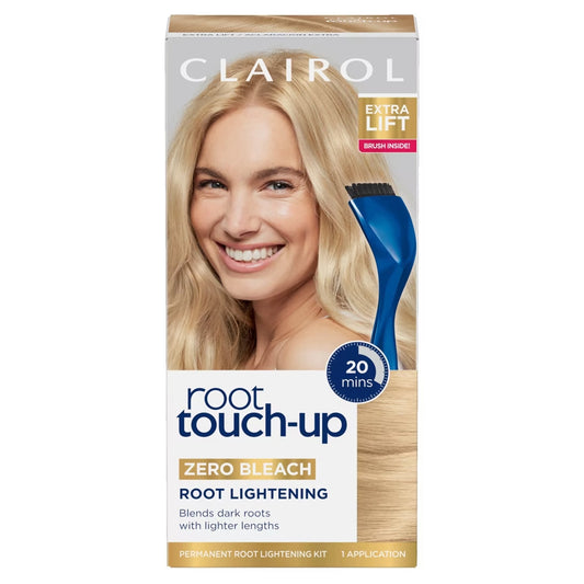Clairol Permanent Dark Root Touch-Up Powder Extra Lift Blonde Zero Bleach