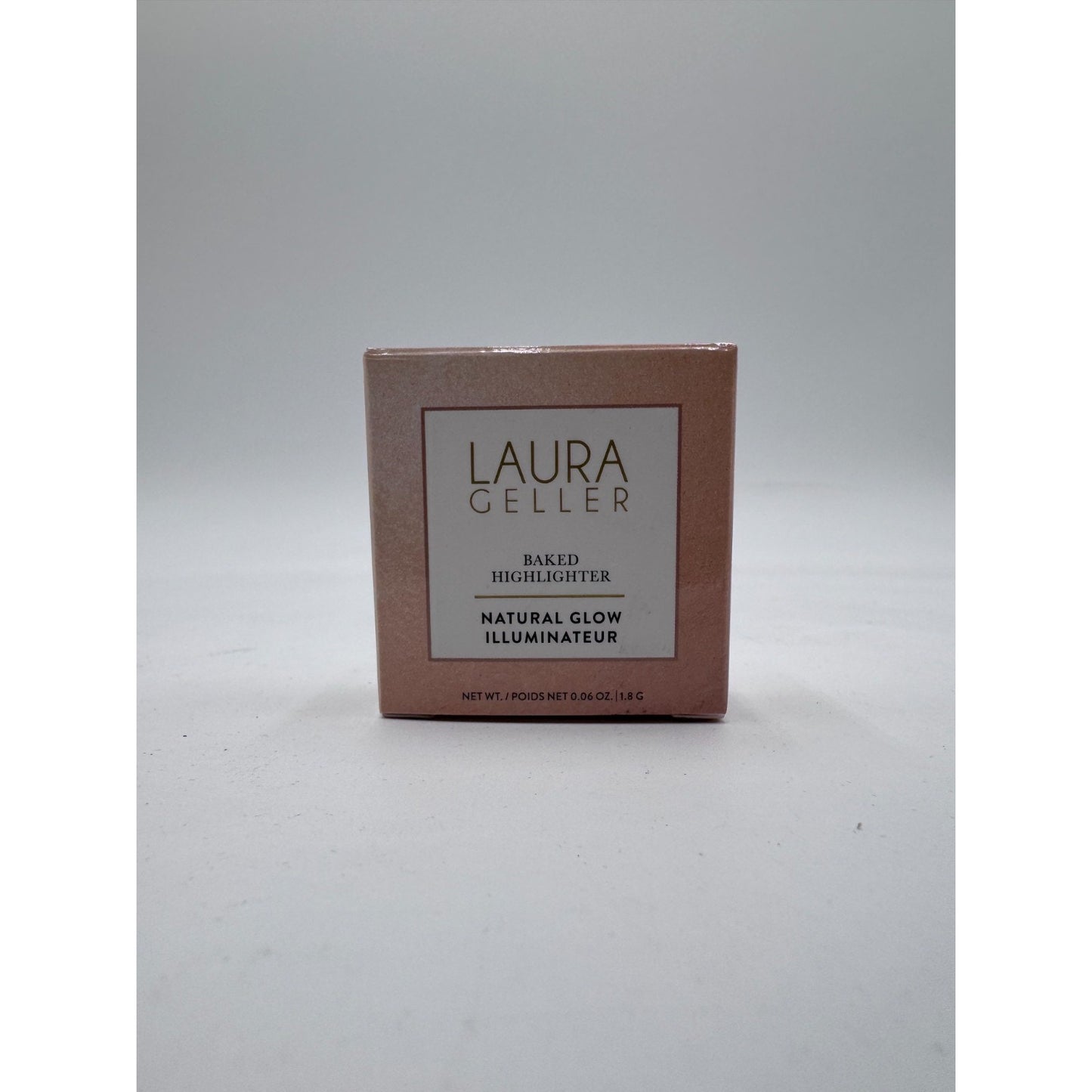 Laura Geller Baked Natural Glow Highlighter French Vanilla Glitter-Free 0.06 Oz