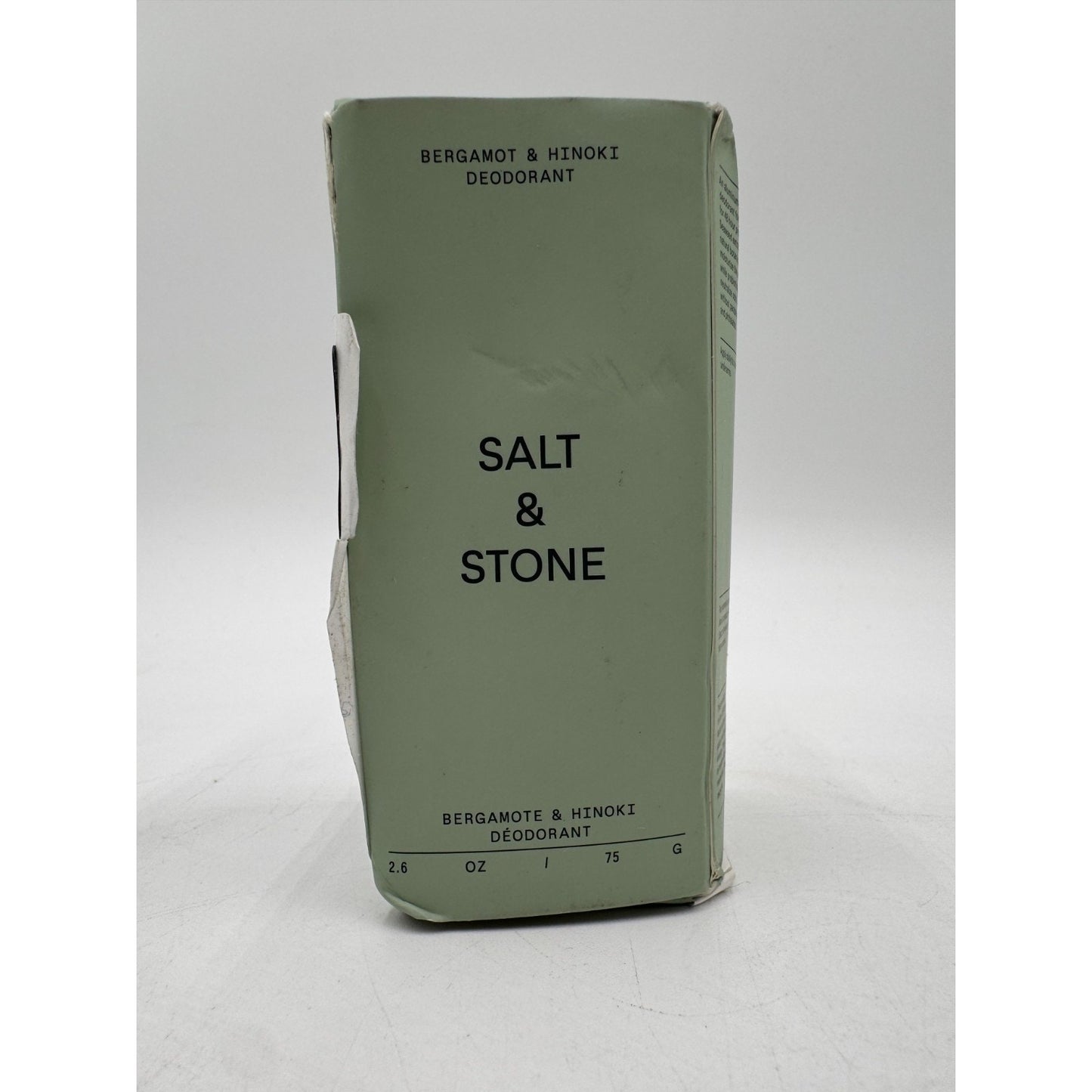 Salt & Stone Bergamot & Hinoki Deodorant Aluminum-Free 48-Hour Protection 2.6oz