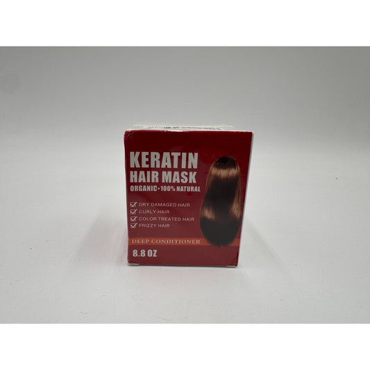 Cristalbox Organic Natural Deep Conditioner Anti Frizz Keratin Hair Mask 8.8Oz