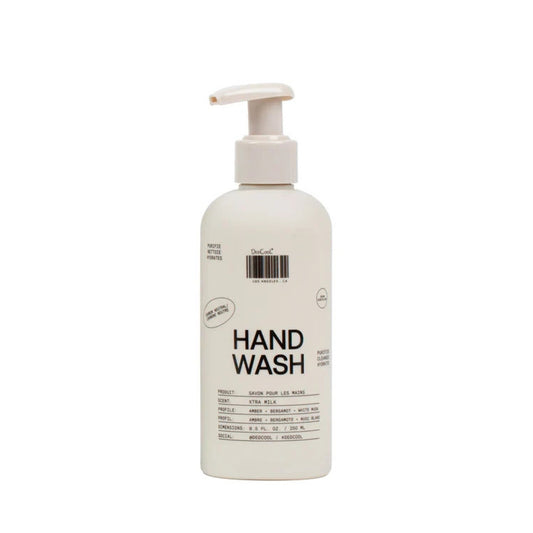 DedCool Xtra Milk Hand Wash Non-Toxic Vegan Gentle Soothing Formula (8.5 fl oz)