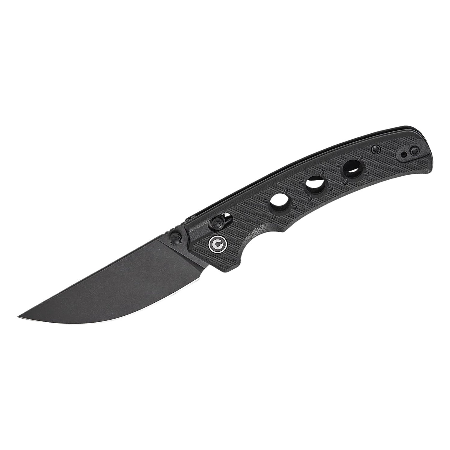 Civivi Noctis Folding Knife Black G10 Handle 2.98" Nitro-V Stonewashed DP Blade