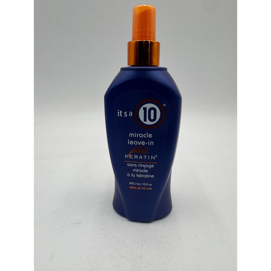 It's a 10 Miracle Leave-In Plus Keratin Heat Protection for All Hair Types 10 Oz