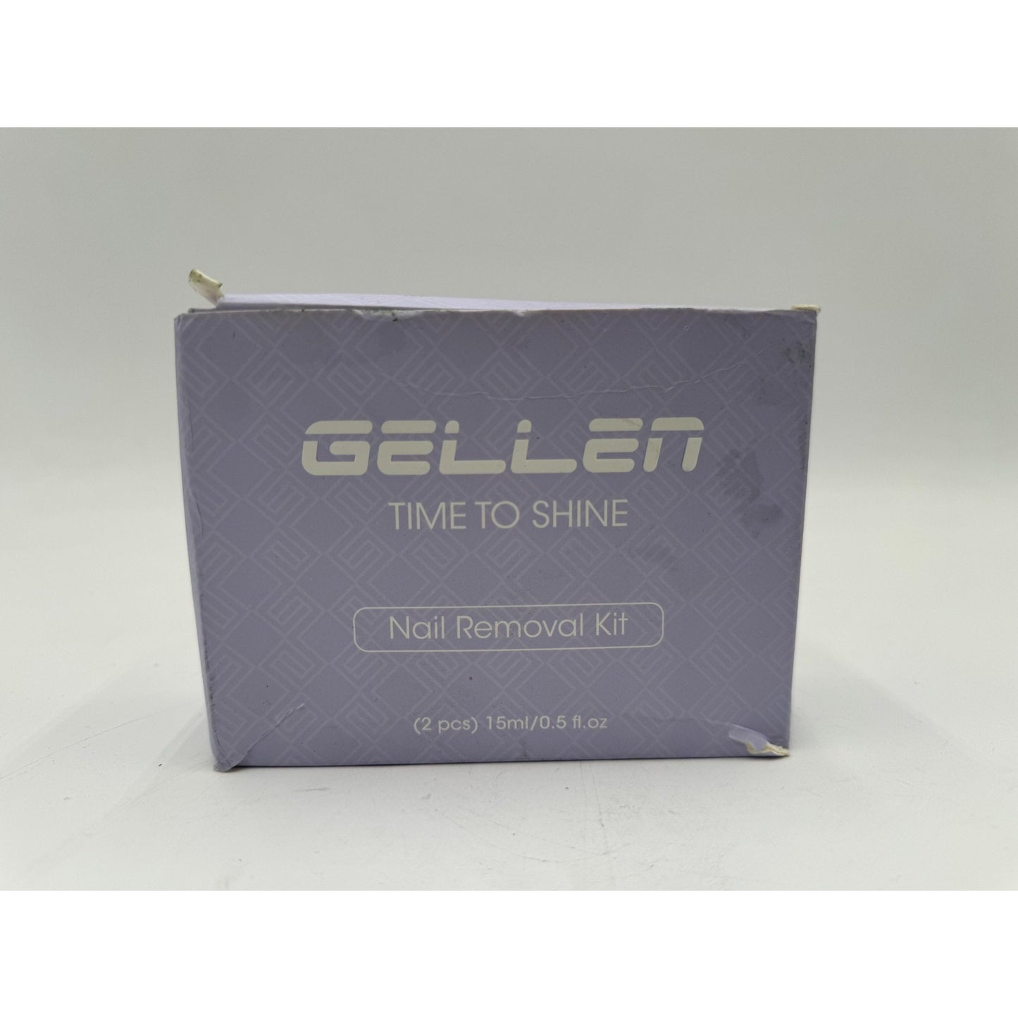 Gellen Time To Shine Nail Removal Kit 2pcs 0.5oz Gel Nail Polish Remover