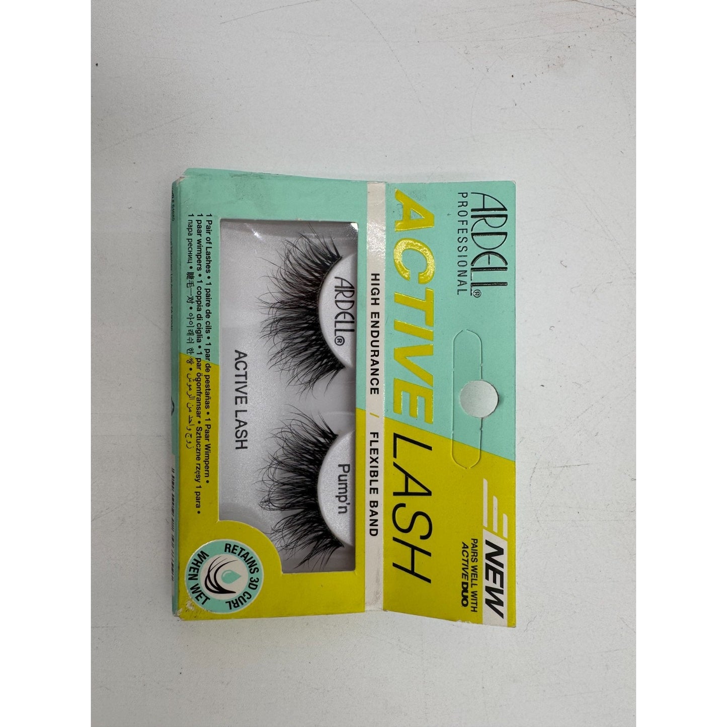 Ardell Active Lashes Pump'n Sweat-Resistant Reusable Strip for Active Lifestyles