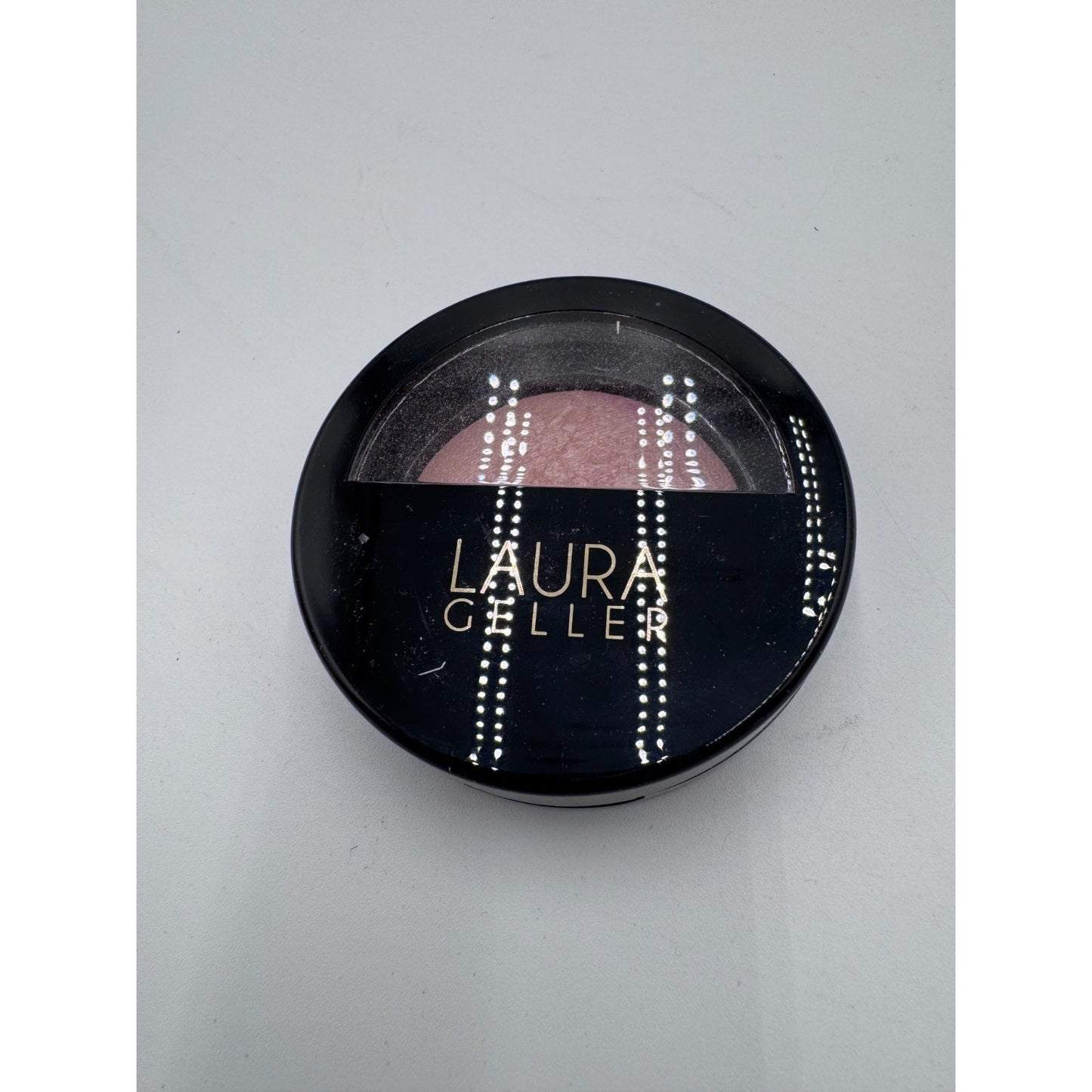 Laura Geller Baked Blush-N-Brighten Marbleized Blush Ethereal Rose Buildable