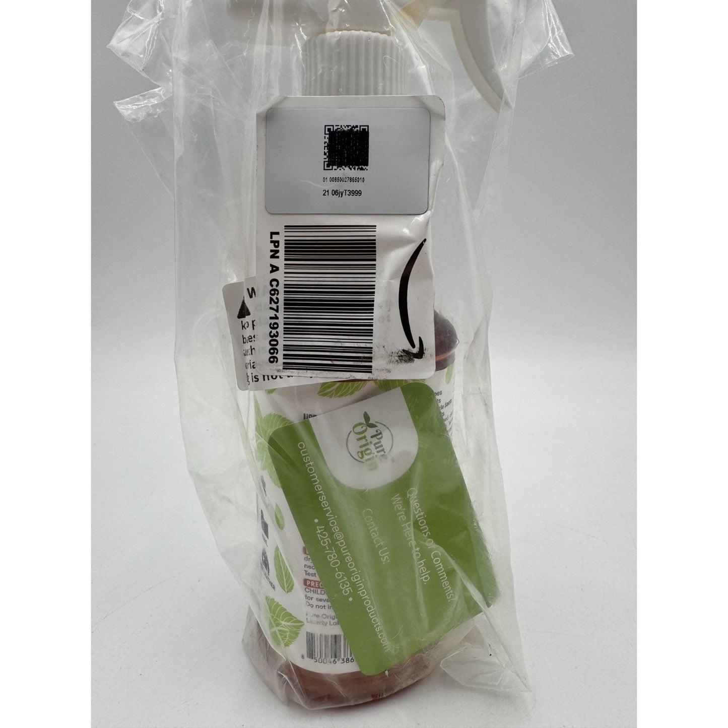 Mighty Mint Leather Cleaner Spray Peppermint Scent Natural Plant-Based 16 Fl Oz