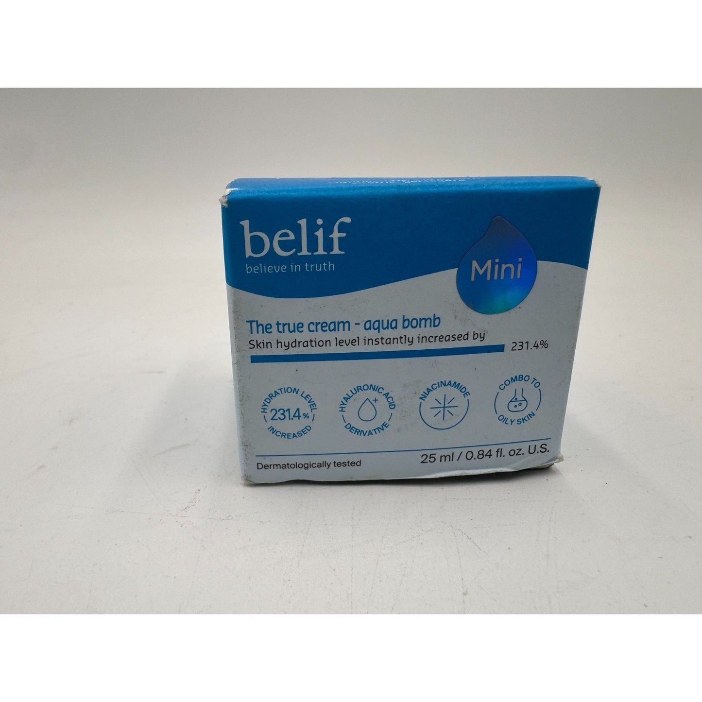 Belif The True Cream Aqua Bomb Hydrating Oil-Free for All Skin Types 0.84 Fl Oz