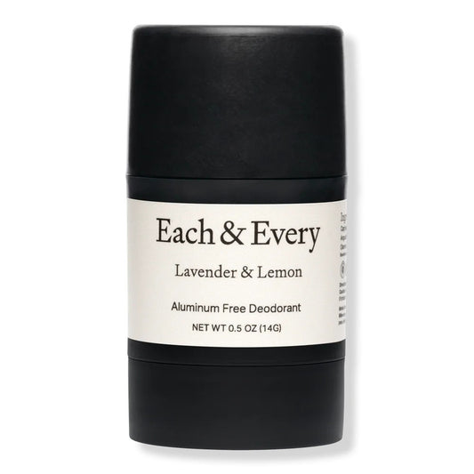 Each & Every Lavender & Lemon Aluminum Free Deodorant for Sensitive Skin 0.5 Oz