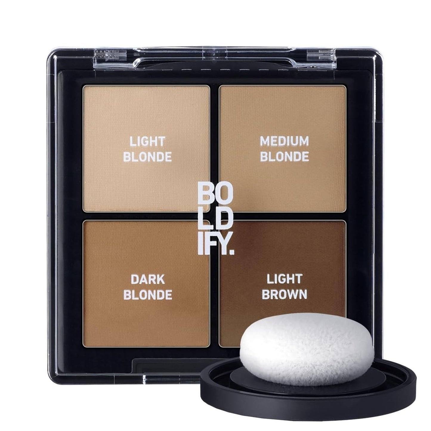 Boldify Hairline Powder Color Darker Blondes 4 Shades Root Touch Up Stain-Proof