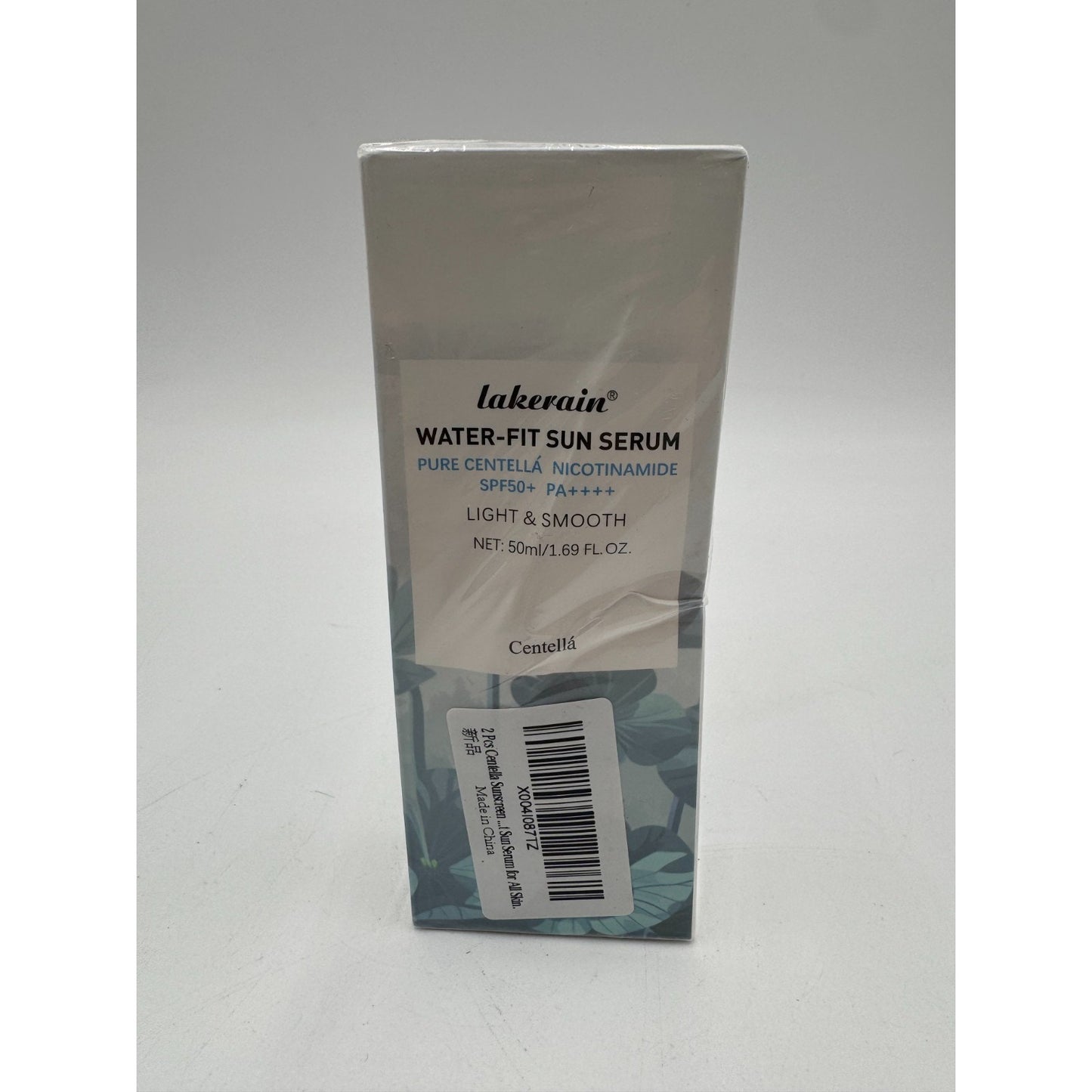 Lakerain Water-Fit Sun Serum Centella Facial Sunscreen Light & Smooth 1.69 fl oz