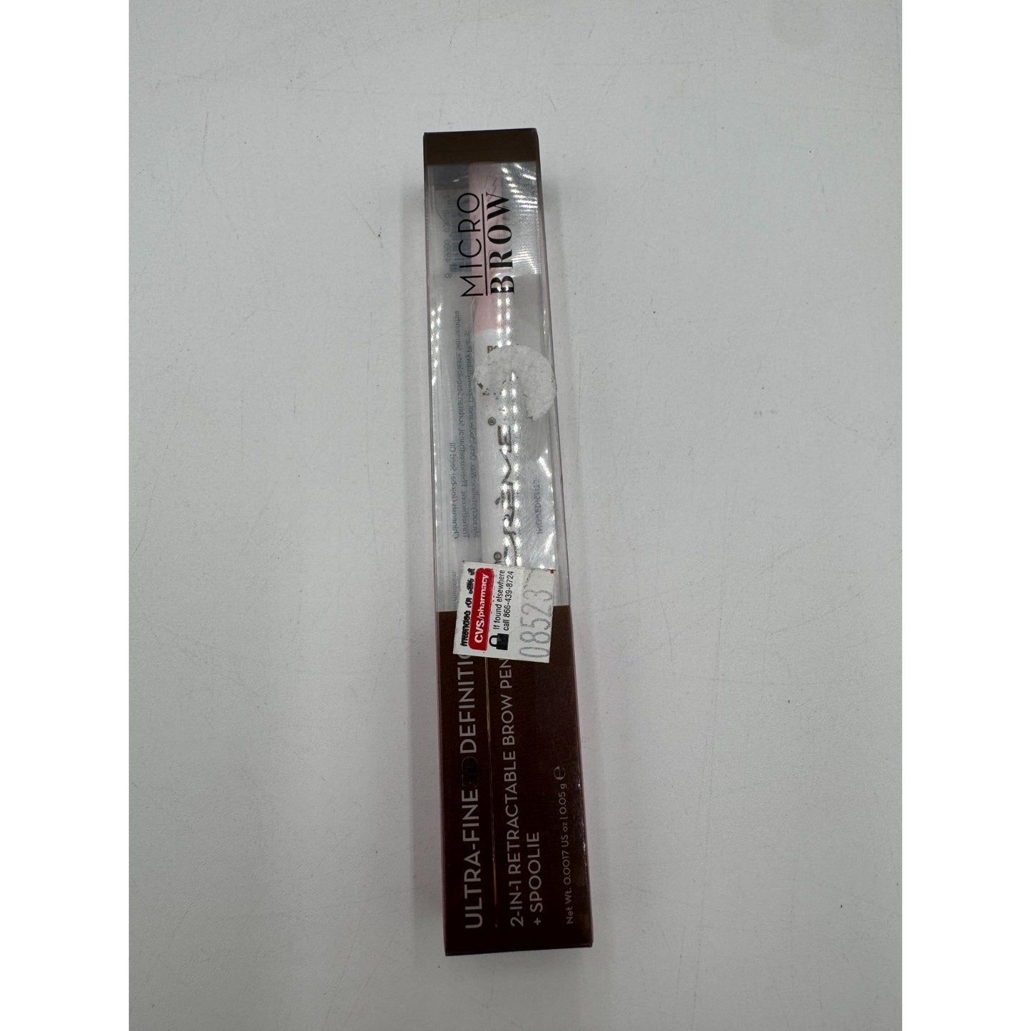 The Creme Shop 2-in-1 Retractable Micro Brow Pencil & Spooley Cruelty Free 0.05g