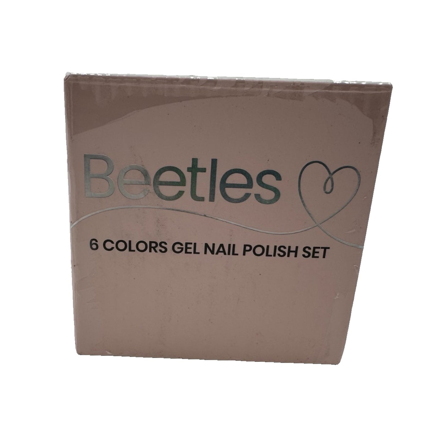 Beetles Gel Nail Polish Set 6 Colors Women's Translucent Soak-Off UV & LED Cured