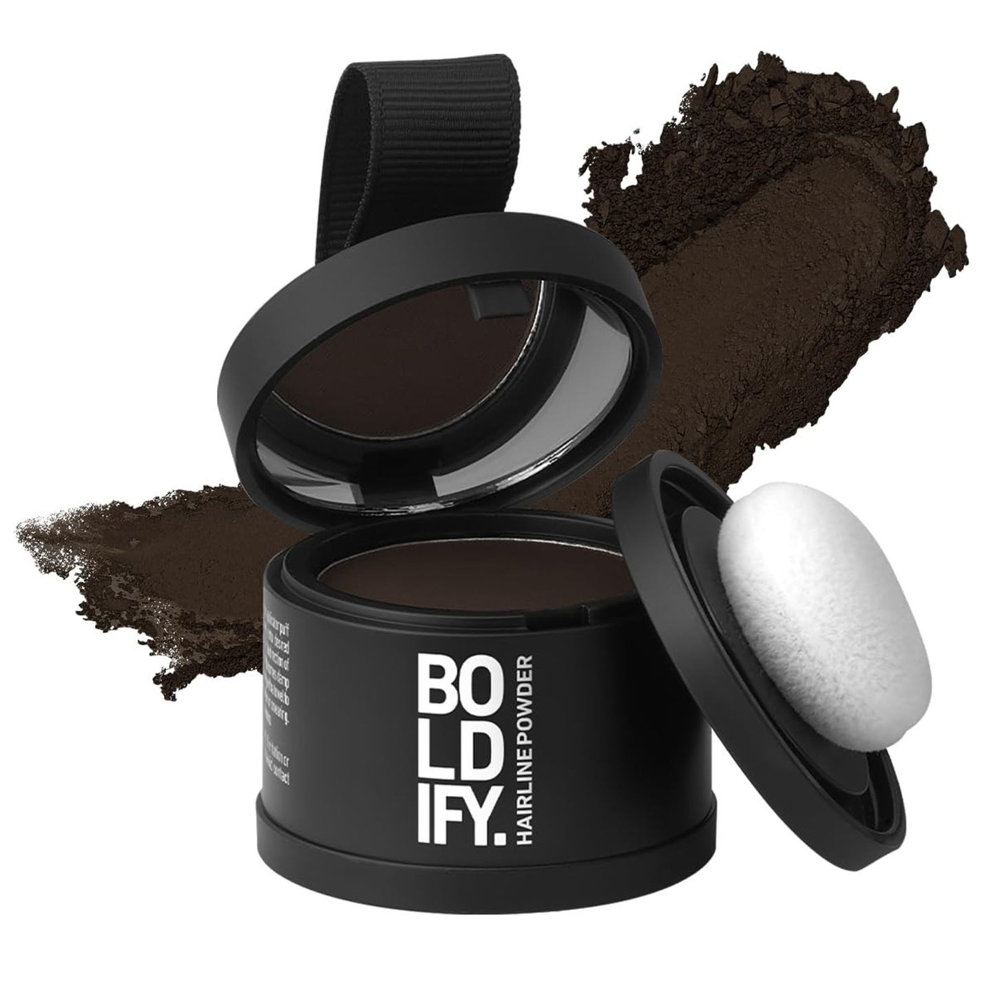 Boldify Hairline Powder Root Touch Up Hair Color Dark Brown for Men & Women