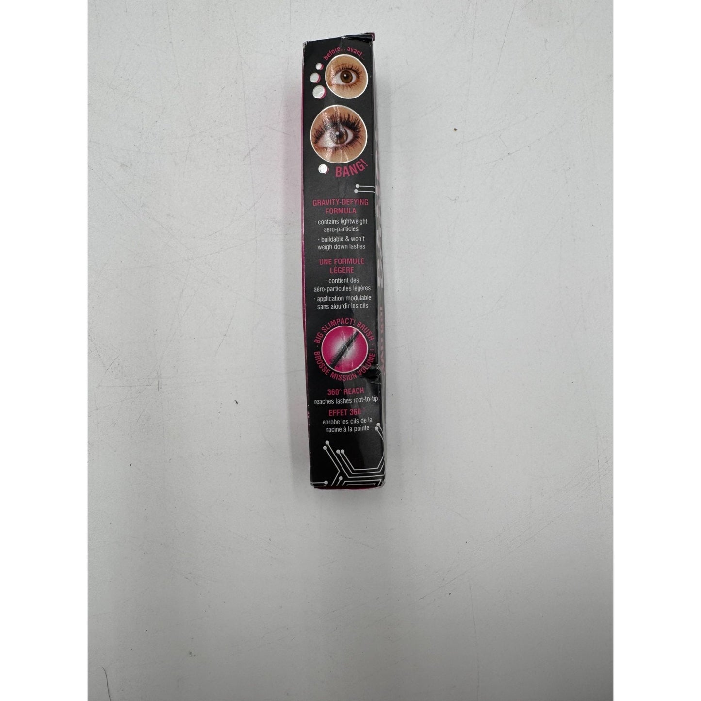 Benefit Bad Gal Bang Volumizing Mascara Women's Black Water Resistant (0.3 Oz)