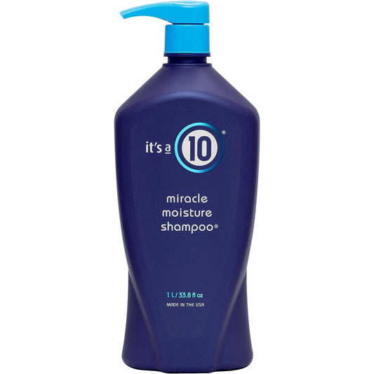 It's a 10 Miracle Moisture Shampoo Unisex Adult for All Hair Types - 33.8 Fl Oz