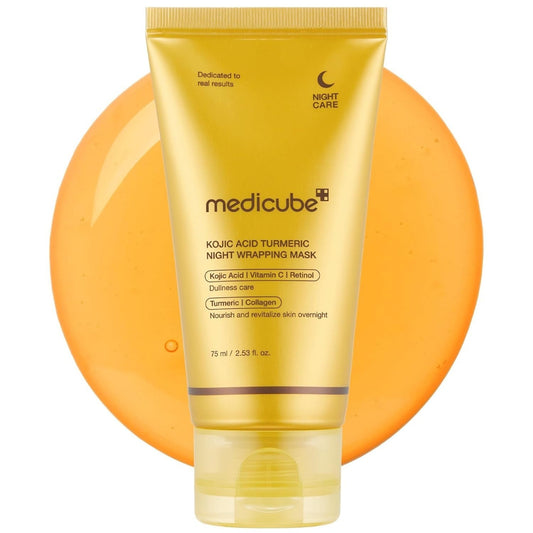 Medicube Kojic Acid Turmeric Night Wrapping Mask Peel-Off Vitamin C (2.53 fl oz)